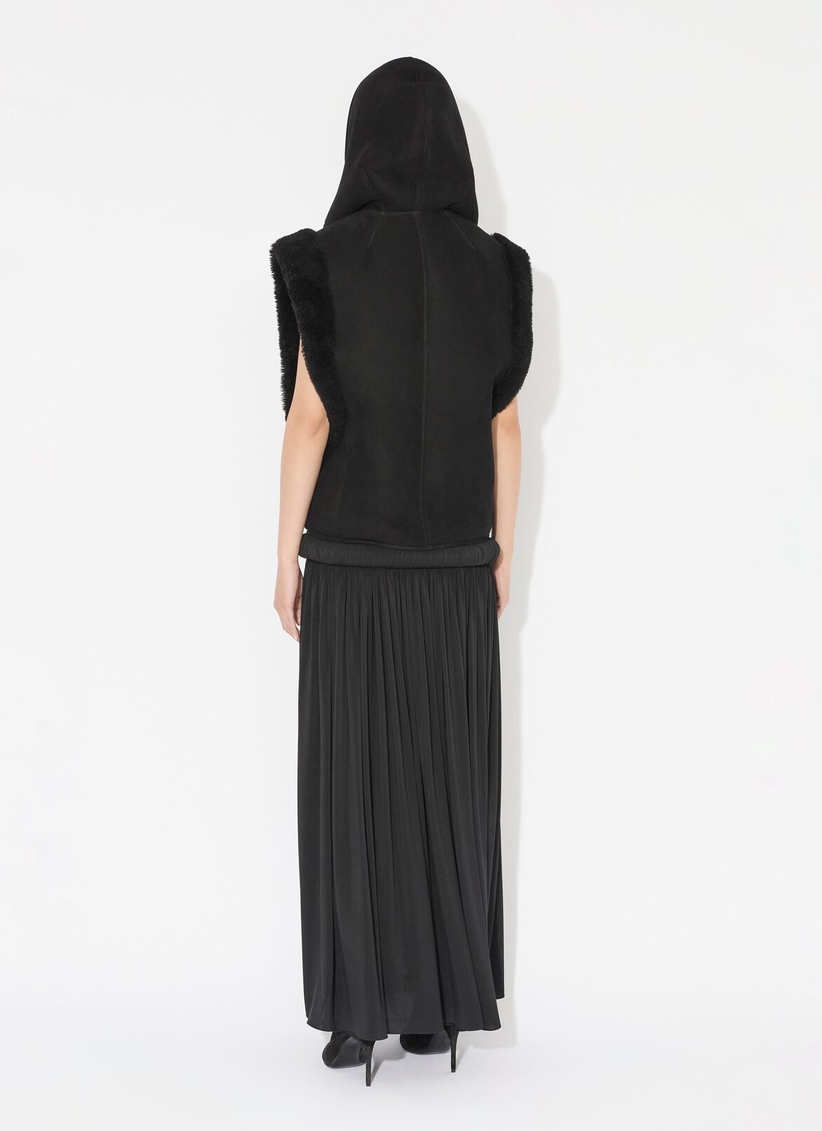 STRAPLESS DRESS IN SUPPLE JERSEY ALAÏA  STRAPLESS DRESS IN SUPPLE JERSEY